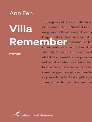 cover image of Villa Remember
